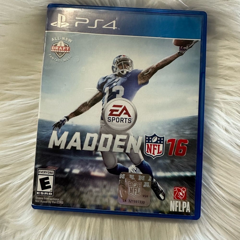Madden NFL 16 for PS4 - Blue Case